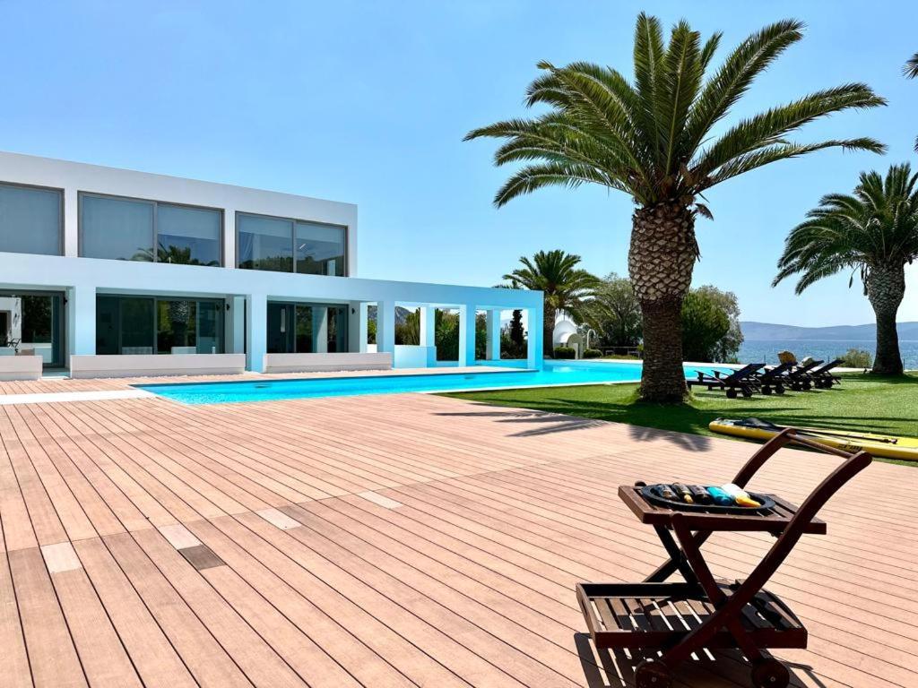 Leblanc Luxurious Beachfront Villa, Gcollectiongr Ermioni Exteriér fotografie