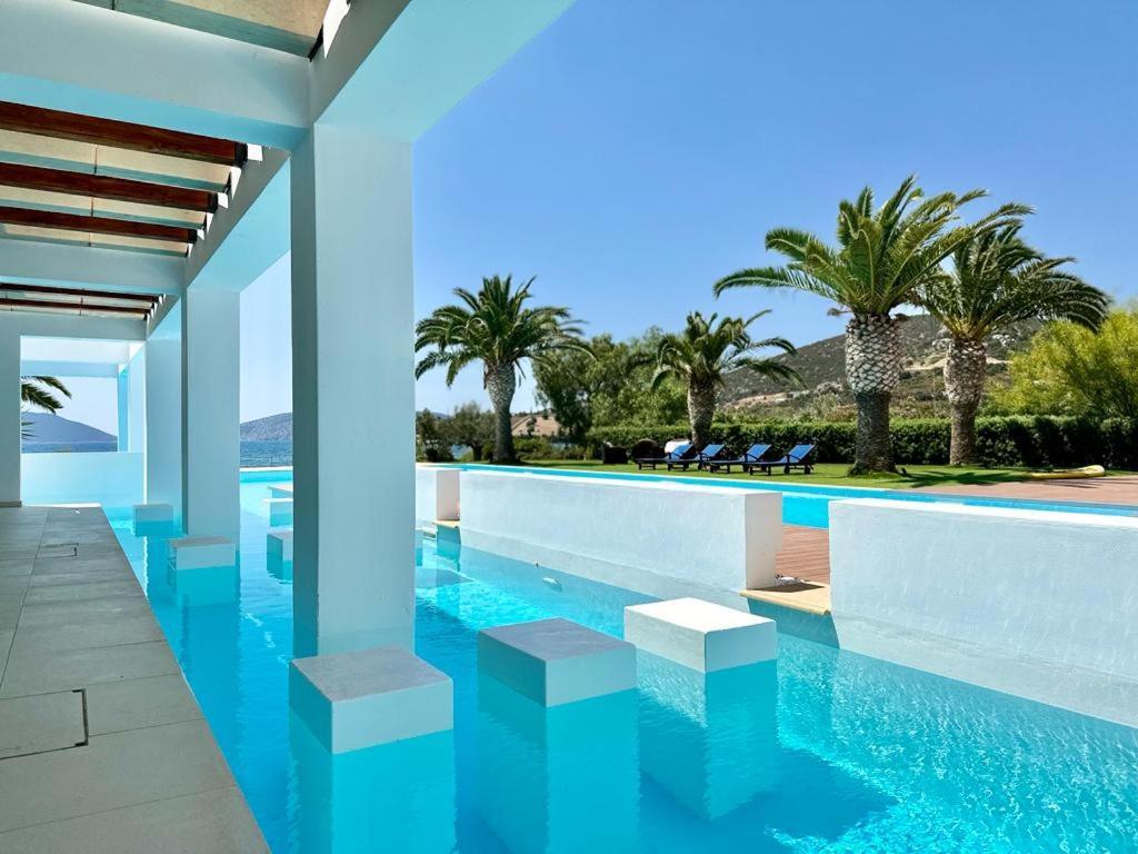 Leblanc Luxurious Beachfront Villa, Gcollectiongr Ermioni Exteriér fotografie